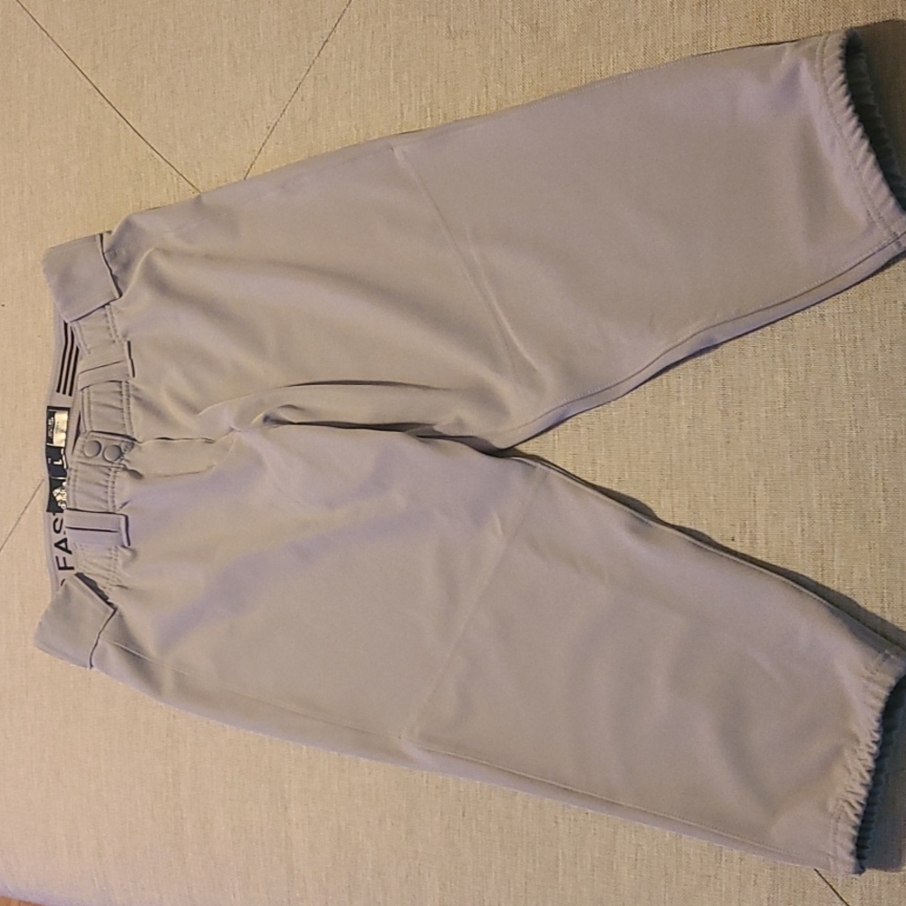 Addas women's softball grey pants Large